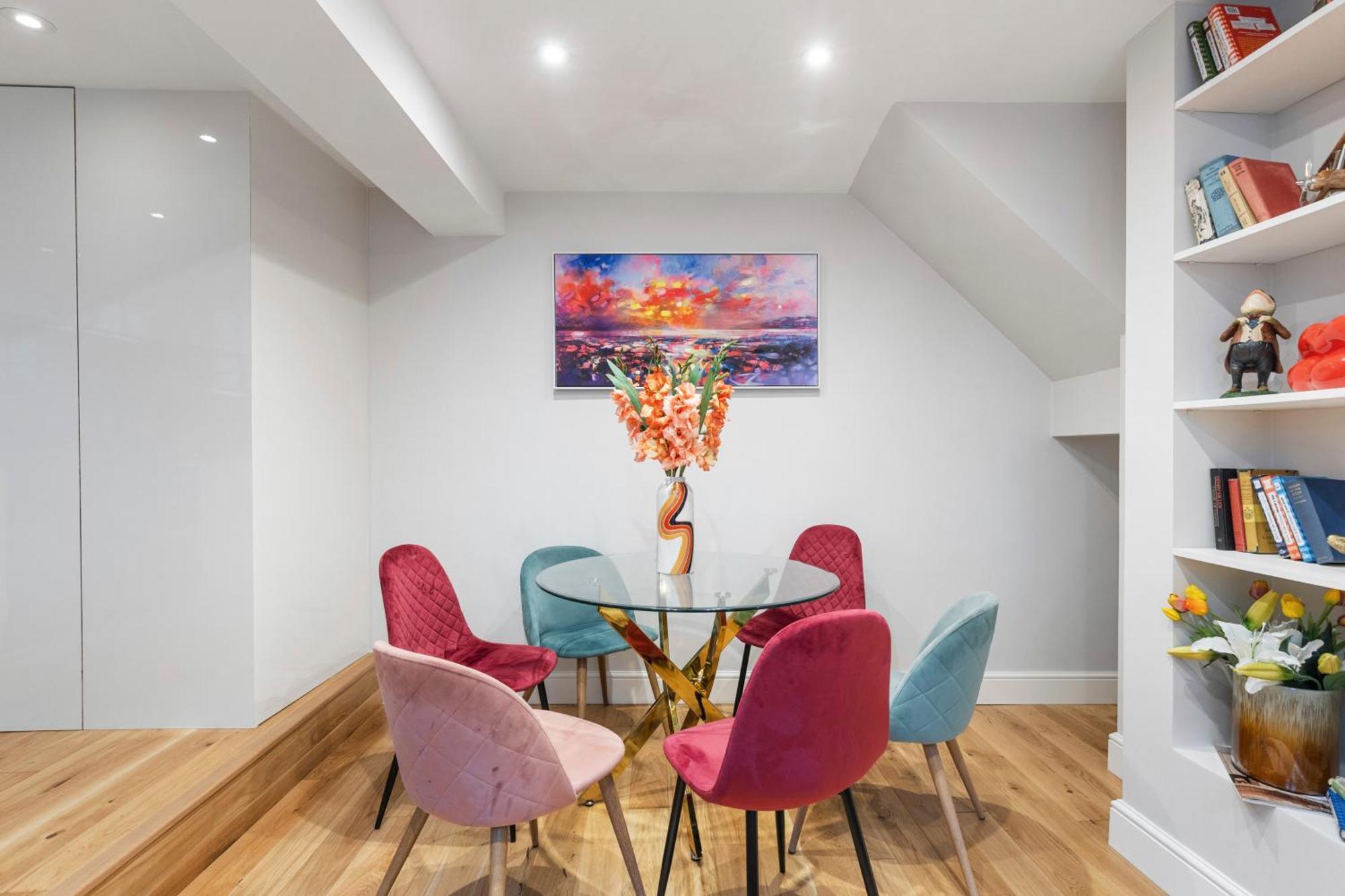 런던 Family Mews Next To Hyde Park 빌라 외부 사진