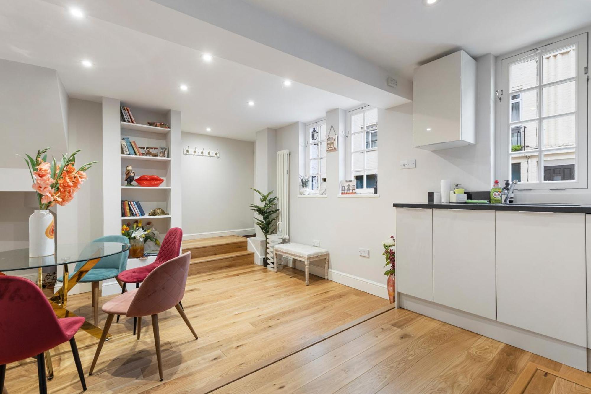 런던 Family Mews Next To Hyde Park 빌라 외부 사진